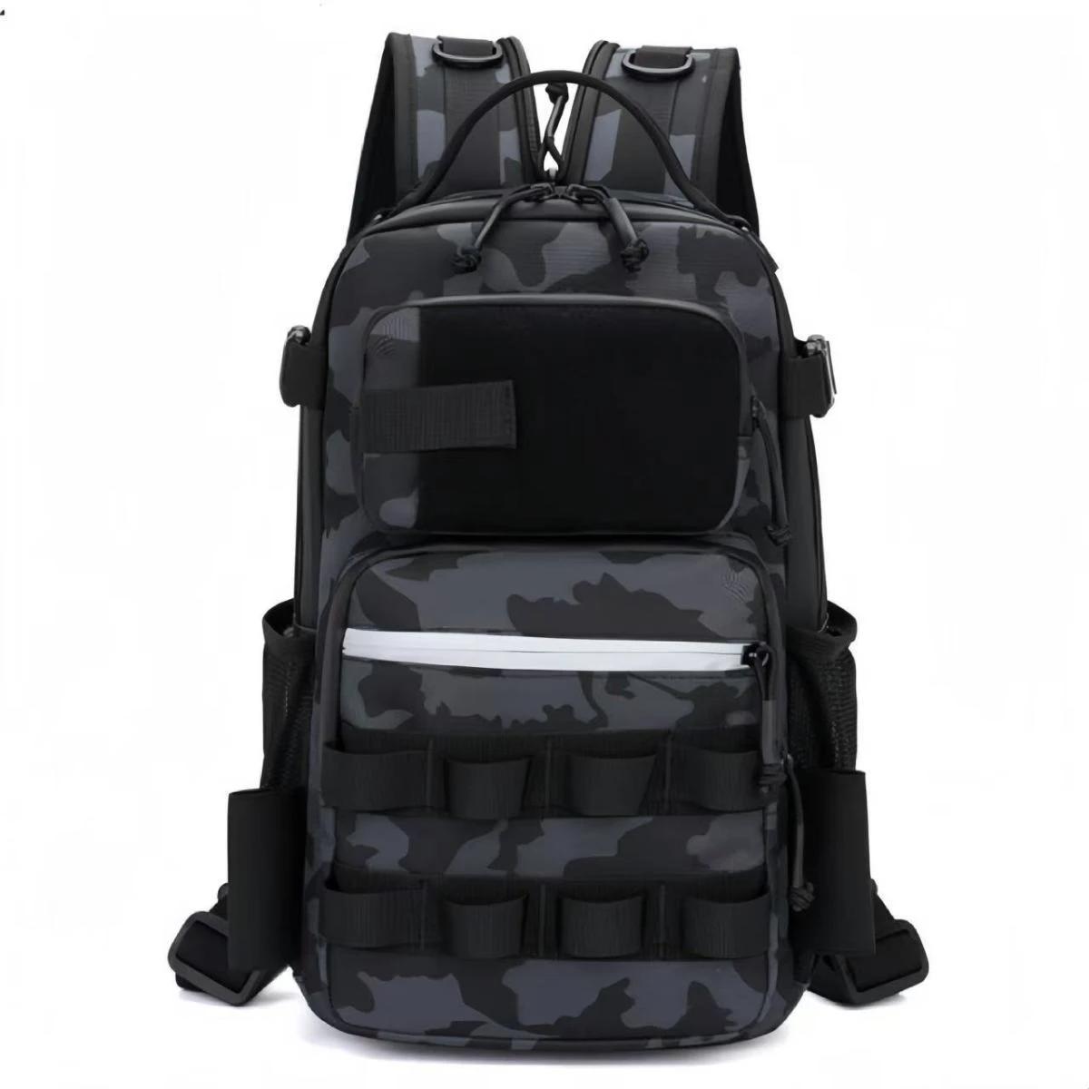 

Многофункциональный рюкзак для рыболовных снастей большого размера, водонепроницаемая уличная сумка с держателями для удочек, прочный дизайн, походный путь