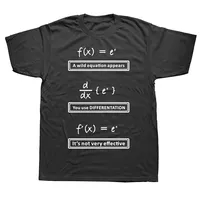 Custom Fashion Clothing Casual Basic T-shirts Mathematics Math Joke Funny Geek Calculus T Shirt Tee Tops Round Neck Short Sleeve