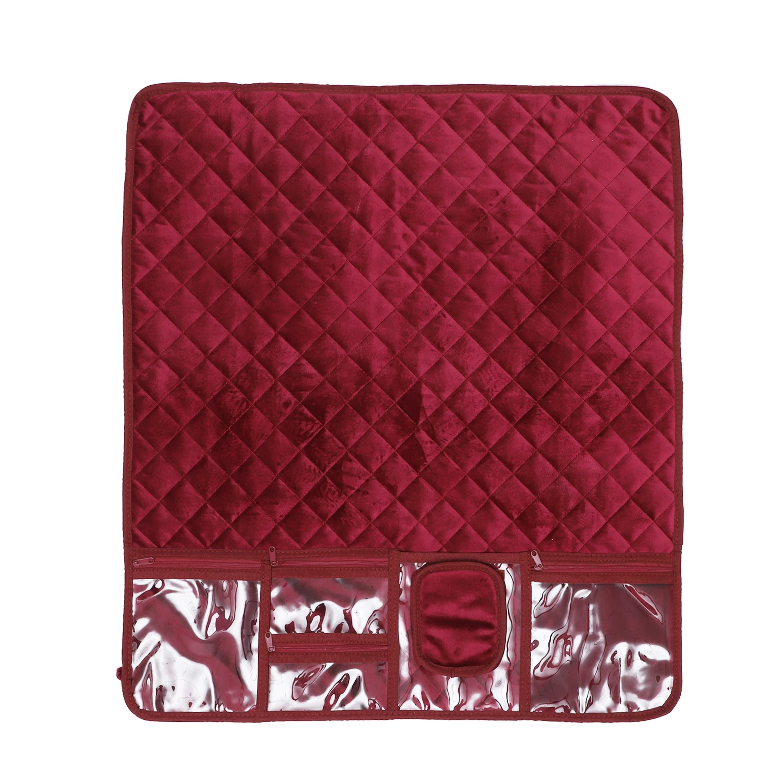 

Sewing Machine Dust Cover Oxford Cloth Cushion Portable Organizer Pad Storage Pockets Table Mat Beautiful Design Gift
