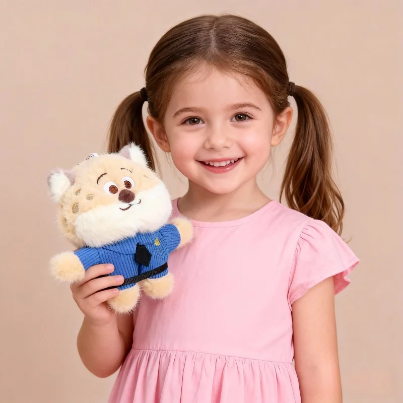 

Hot Disney Anime Zootopia 2 Plush Toy Key Chain Cartoon Judy Nick Stuffed Doll Pendant Key Chain Boys and Girls Gifts