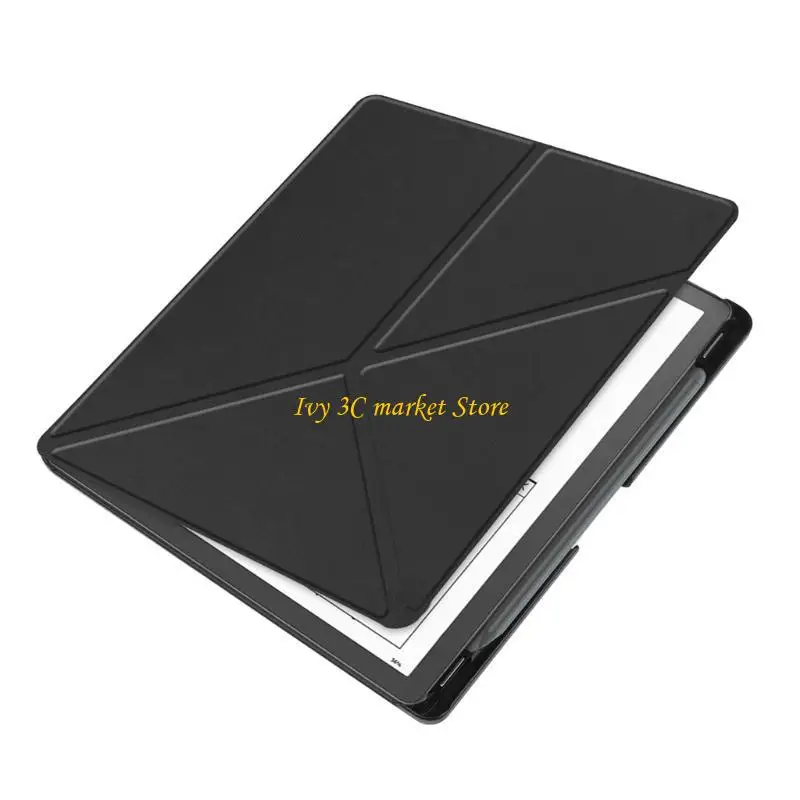 

D7YC TPU Protective Sleeve Folding Stand Case for Scribe 2024 10.2inch Folding Cover Auto Wake/Sleep