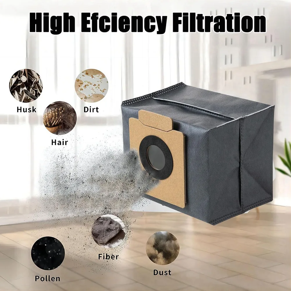 Y50A-19 PCS For Eufy X10 Pro Omni Robot Vacuum Accessories Set Includes Main Brush, Side Brushes, Mop Pads, Dust Bags,Filters