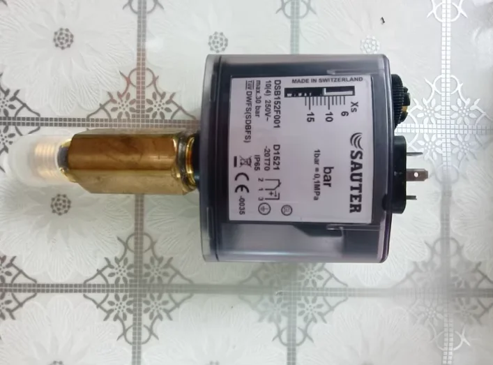 

Реле давления SAUTER DSB146F001 DSF152F001 DSF158F001
