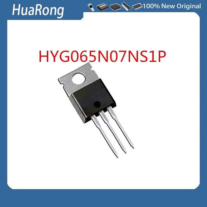 10Pcs/Lot  G065N07   HYG065N07NS1P TO-220   HYG065N07NS1D TO-252   HYG065N07NS1B TO-263    HYG065N07NS1C2 PDFN8L(5x6)