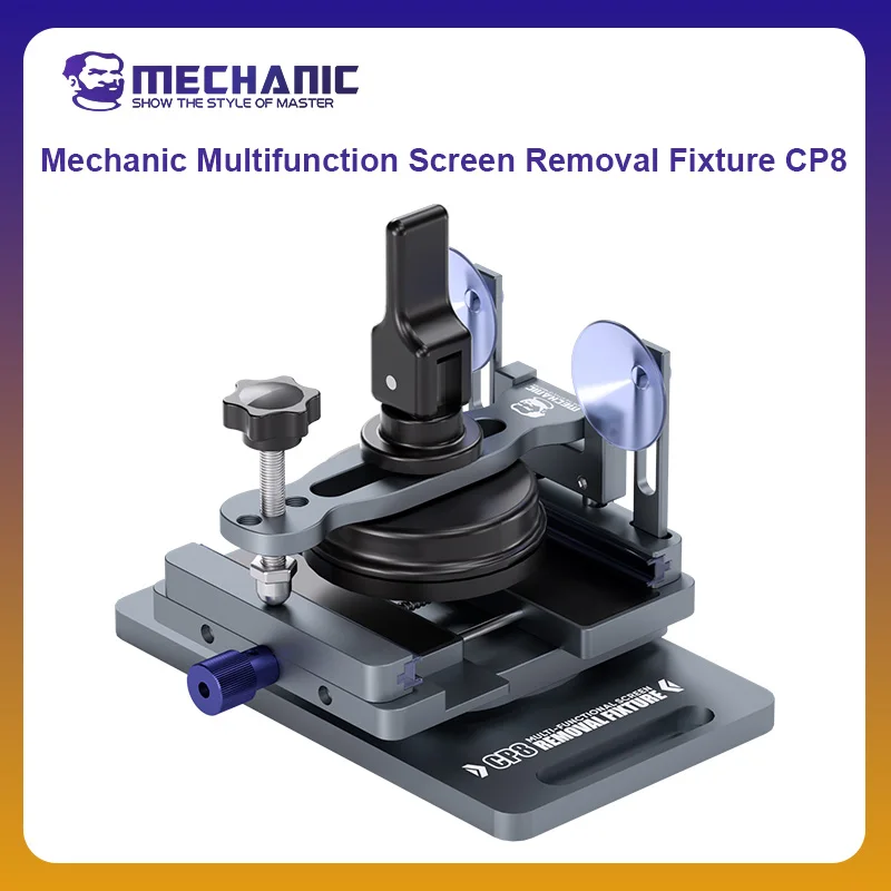 MECHANIC OFFICIAL Multi‑function Screen‑Removal Fixture CP8 Separator for Mobile Phone Back Cover Glass Removal Holding Clamp