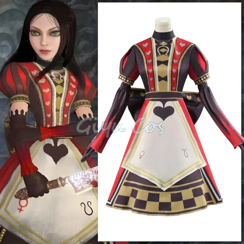 

Alice Cosplay Costumes Anime Playing Holiday Party Women Game Anime Halloween Costumes Game