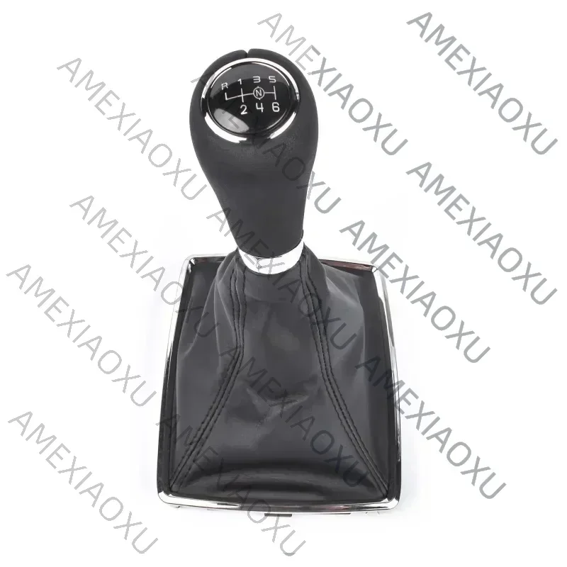 6 gear shift knob for Mercedes C-Class W204 S204 401 C 63 180 200 220 230 250 280 300 320 350 2007-2015