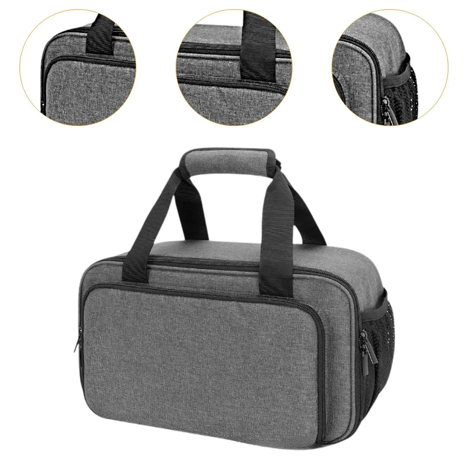 Astuccio per matite con manico portatile, organizer per viaggi a casa, uomini e donne