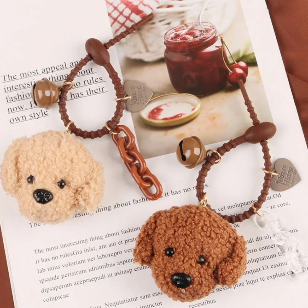 Kawaii Dog Peluche Amanti degli animali Portachiavi fai da te Ciondolo di alta qualità Coppie Portachiavi abbinato Portachiavi per auto