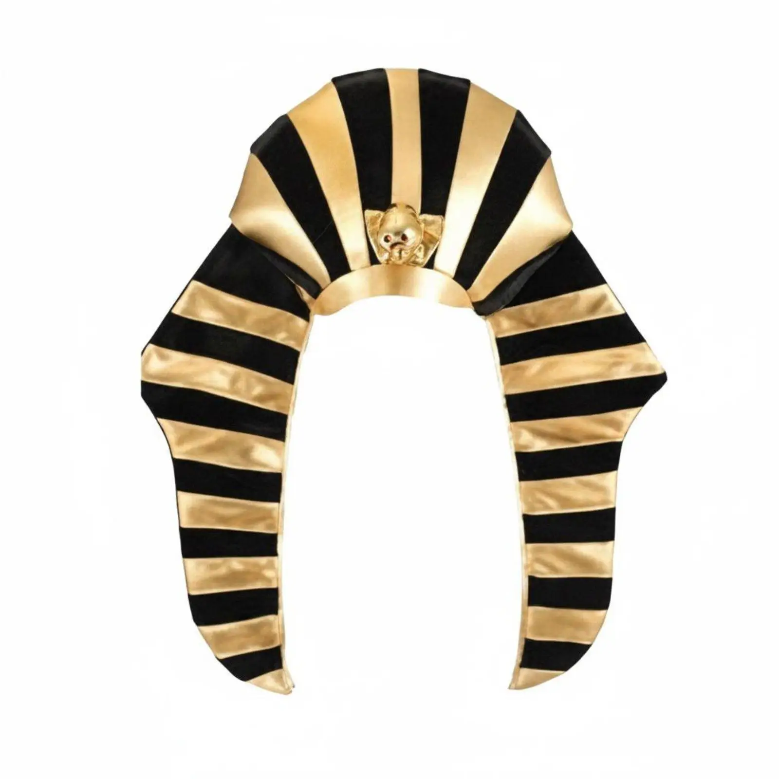 Pharaoh Snake Crown Headdress Egyptian Costume Accessory for Halloween Party Cosplay Performance Fancy Dress Ancient King Hat