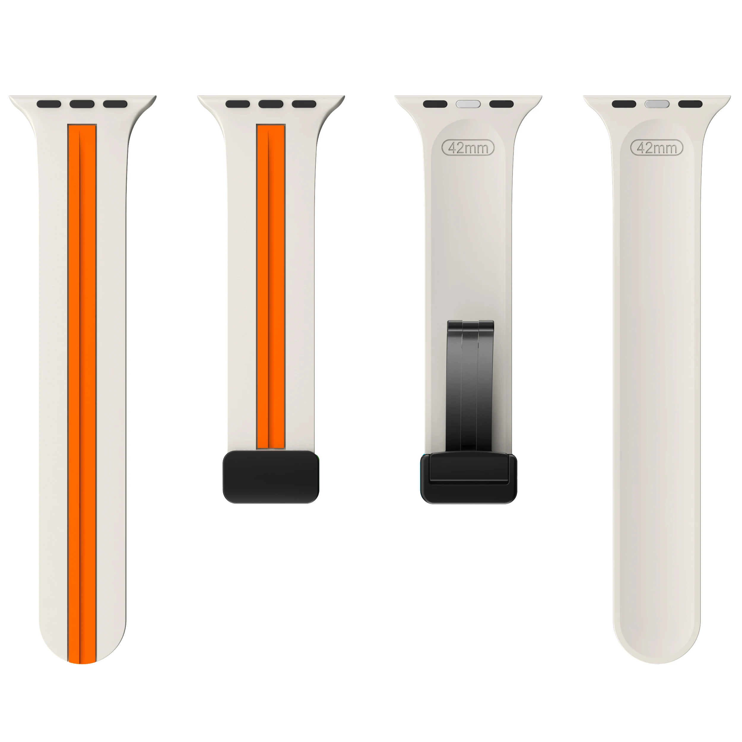 애플워치 밴드 44mm 40mm 45mm 46mm 41mm 49mm 42mm 마그네틱 스트랩 실리콘 코레아 팔찌 iWatch 시리즈 10 울트라 2 9 SE 8