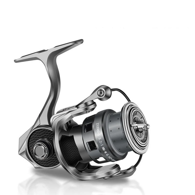 WOEN Micro matter Spinning wheel IS1000/2000 All metal shallow wire cup Luya Horse mouth pole Spinning reel