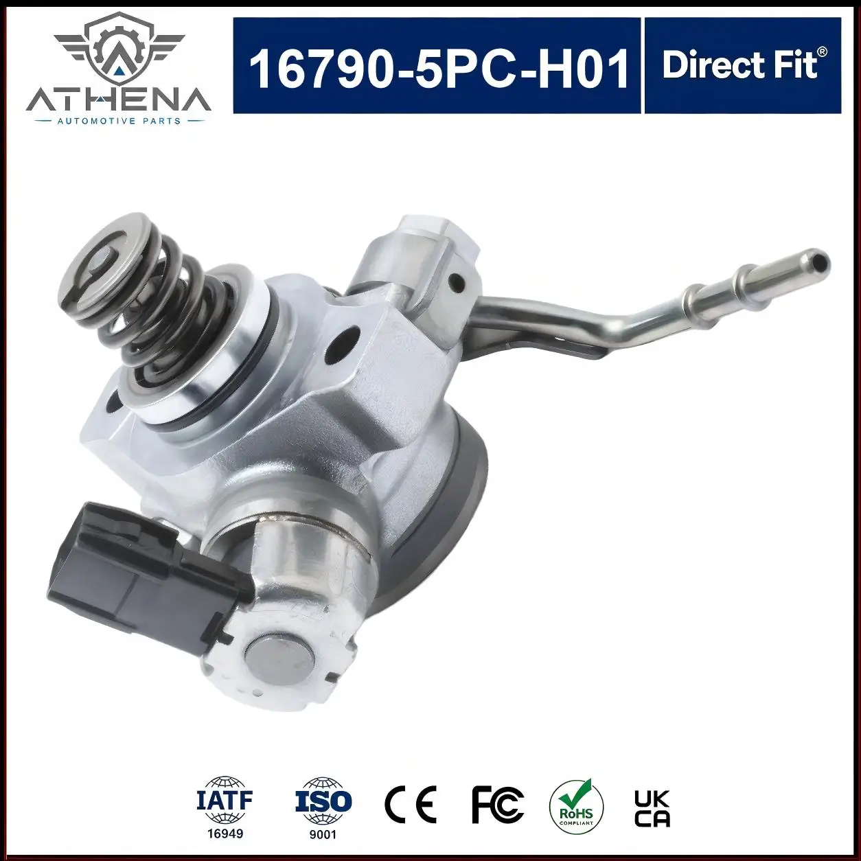 167905PAA01 High Pressure Fuel Pump Fix Low Fuel Pressure Hard Start For Honda Accord CR-V Civic Si Acura 296100-06