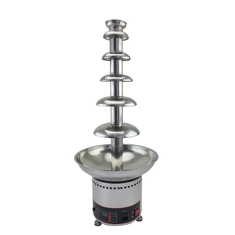 Huge Chocolate Fountain Four or Seven Layers Heating Fondue Maker
