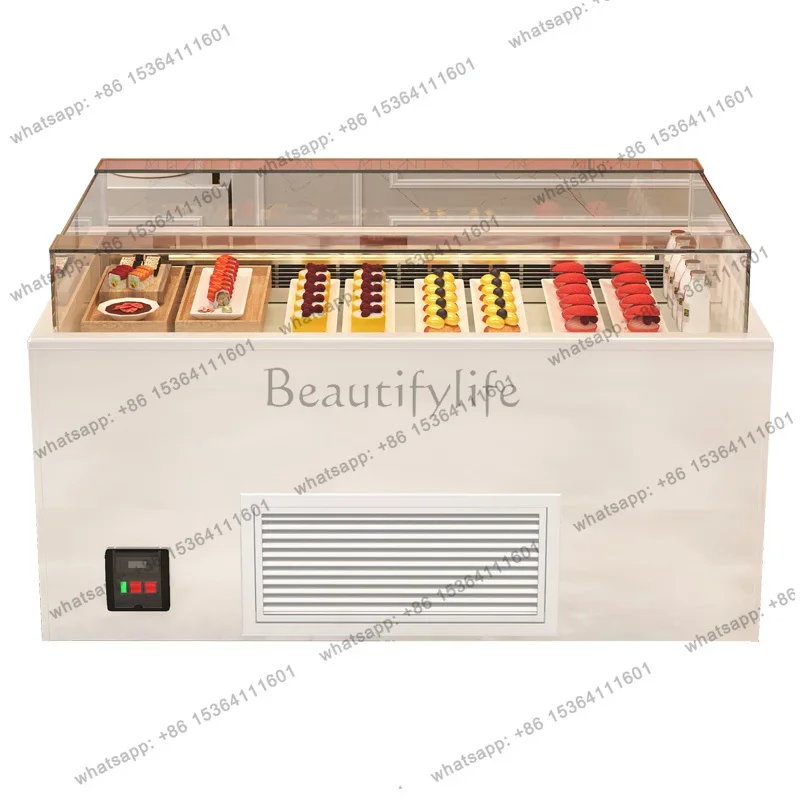 yj9 Open Sandwich Cabinet Refrigerated Display Baking Cake Cabinet
