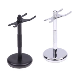 1Pc Men Razor Holder Steel Safety Shaving Brush Stand Safety Razor Holder Shaver Accessor