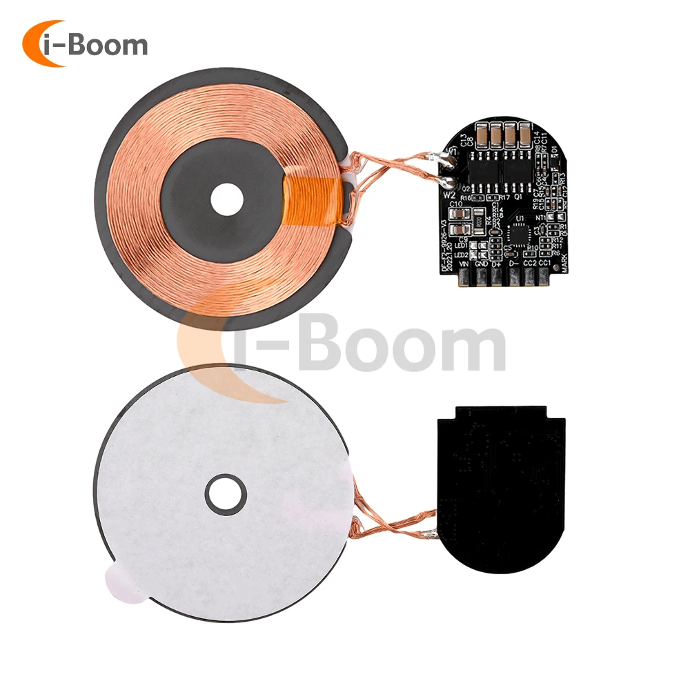 5~15W Adaptive Wireless Charging Module Fast Charging Board with Charge Protection DIY Wireless Charger