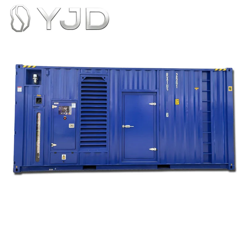 Diesel Generator Set Factory Price Container Type Auto Open Frame ATS for Outdoor Use 1375KVA for Engine KC1375-HQ Model