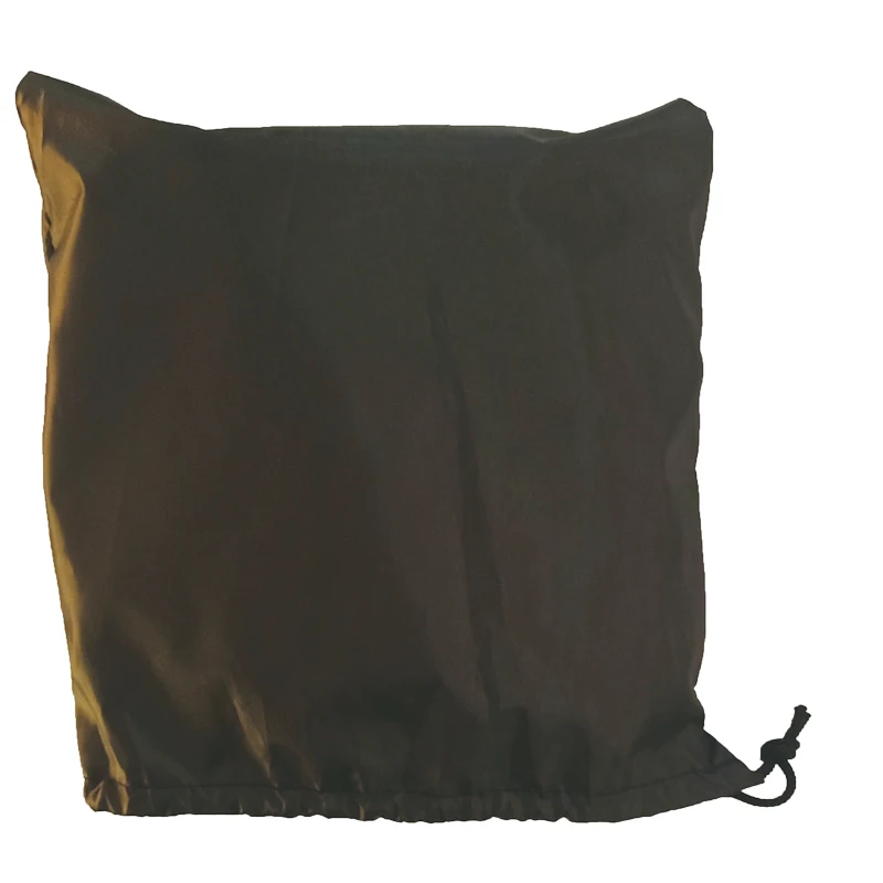 Housse de balançoire d'extérieur, housse de protection contre la poussière/eau L203xW152XH147cm, 1 fermeture éclair. Housse de meuble noire. Cnsjmade sur mesure