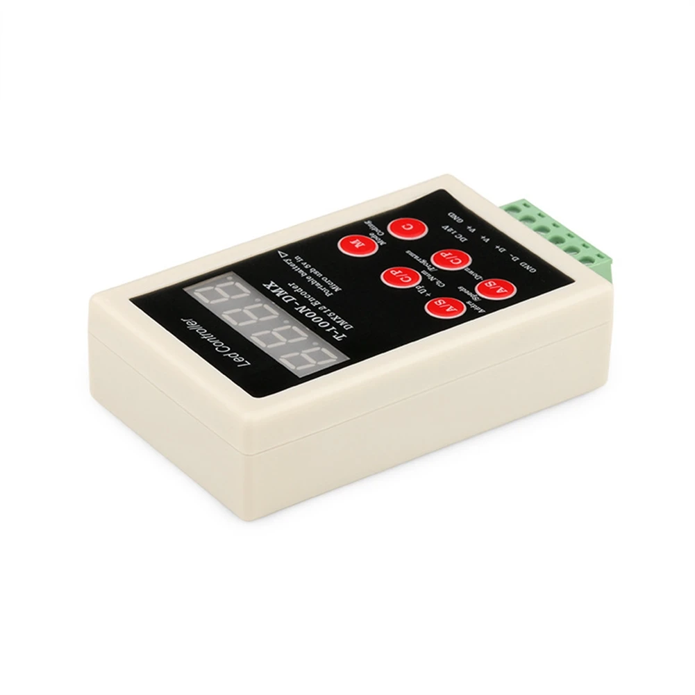 [A92Z!NEW】 DMX512 Writer T-1000N-DMX For UCS512, Sm1651x, TM512AC, GS512 MX512, Sm1751x Series Addressable IC Controllers