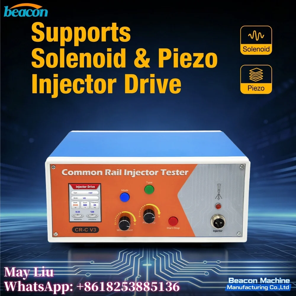 Diesel Injector Tester CR-C V3 Test Resistance Inductance and Capacitance of Solenoid and Piezo Fuel Injector