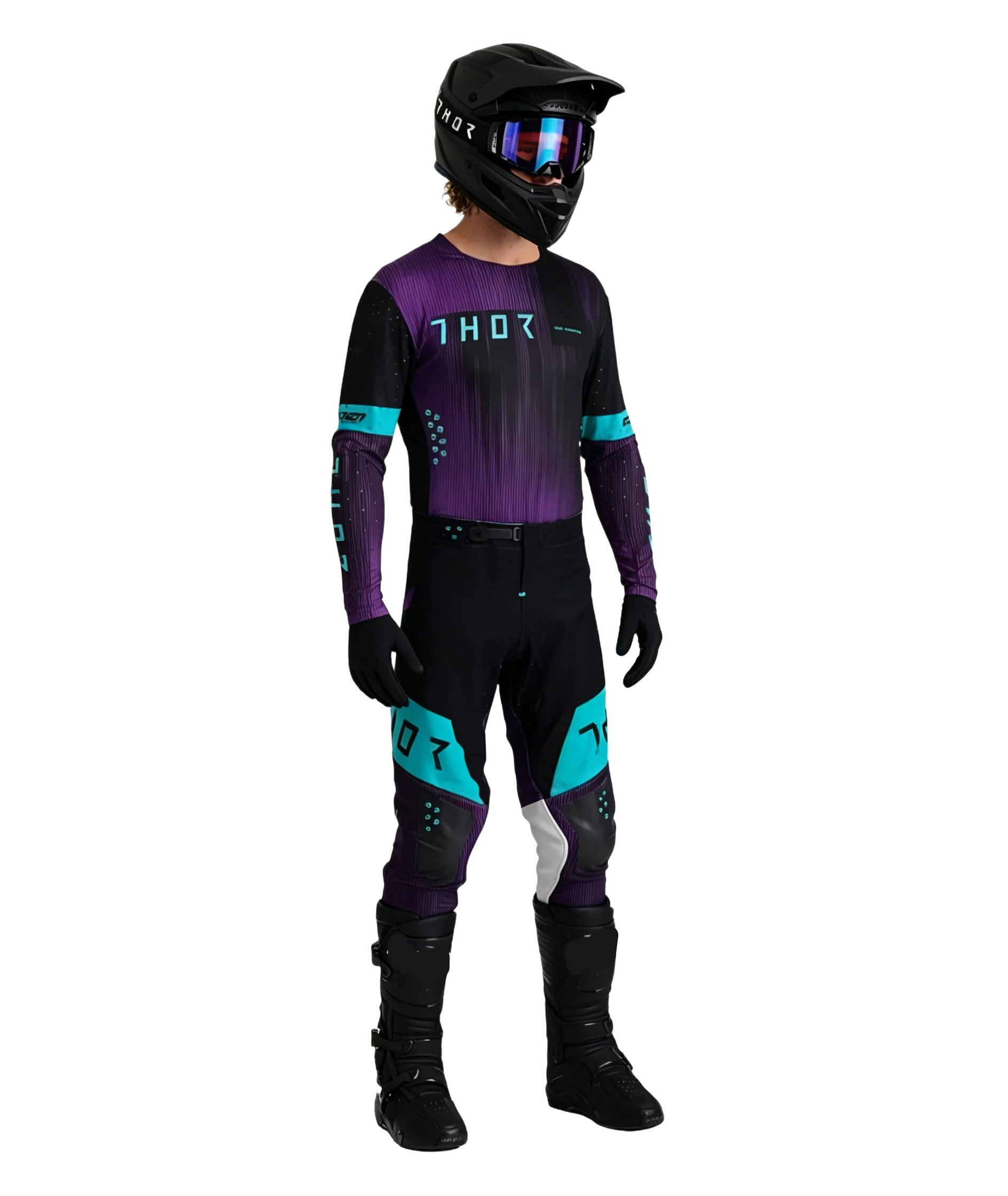 2027 Offroad FH Prime Pro Motocross-Ausrüstungsset, Schaltset, Dirt Bike MX Kit, Top Moto-Kombinationen, Motorradanzug, Dirt Bike Trikot-Set – Detail 11