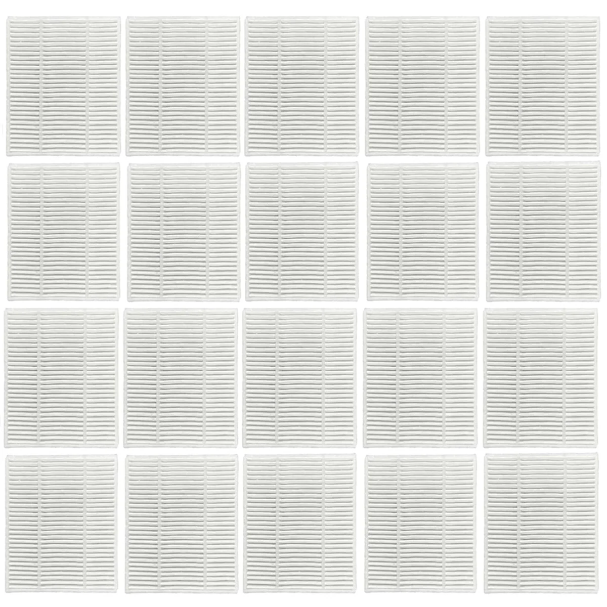 콤보 에센셜 및 걸레 로봇 진공 Y0140, Y0110, Y0112, Q0120, 교체 부품용 FZFZ 20팩 HEPA 필터