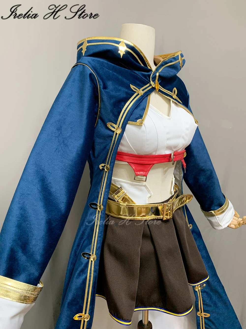 Irelia H Store Custom size made Silva from Granblue Fantasy Silva Cosplay Costume for women game cape