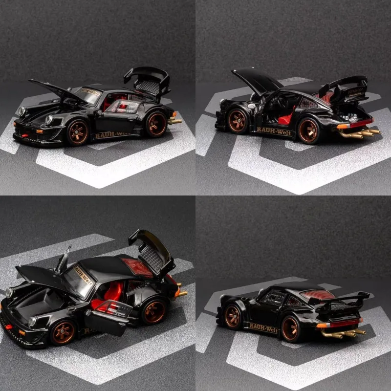 

FG 1/64 alloy RWB Porsche 930 miniature car model - Collection item, Children's gift, Adult decorative piece, Boy's gift