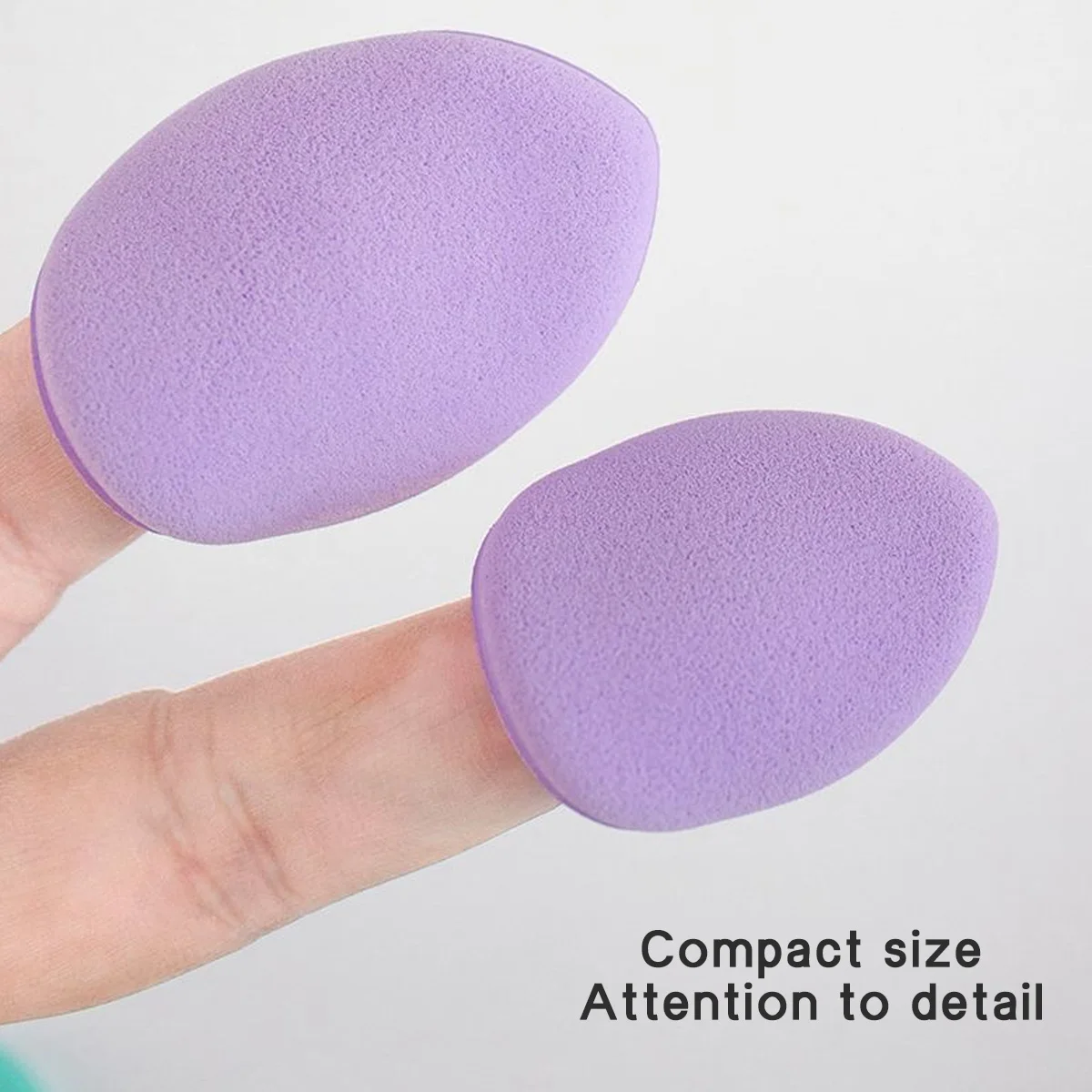 14 منتفخة من البودرة المخملية الناعمة للاستخدام الرطب والجاف مناسبة لبودرة سائبة وأدوات مكياج ناعمة وغير لاصقة