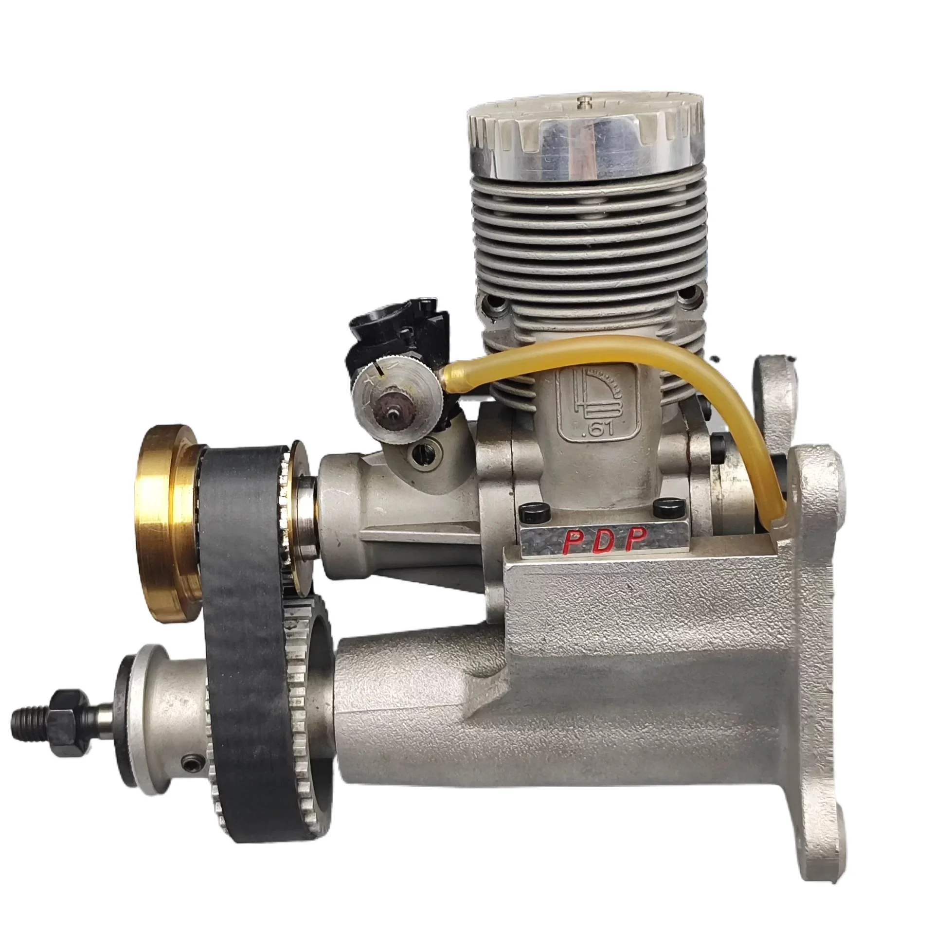 Modelo de aeronave motor hb 61 metal metanol modelo aeronave motor redução cinto modelo brinquedo