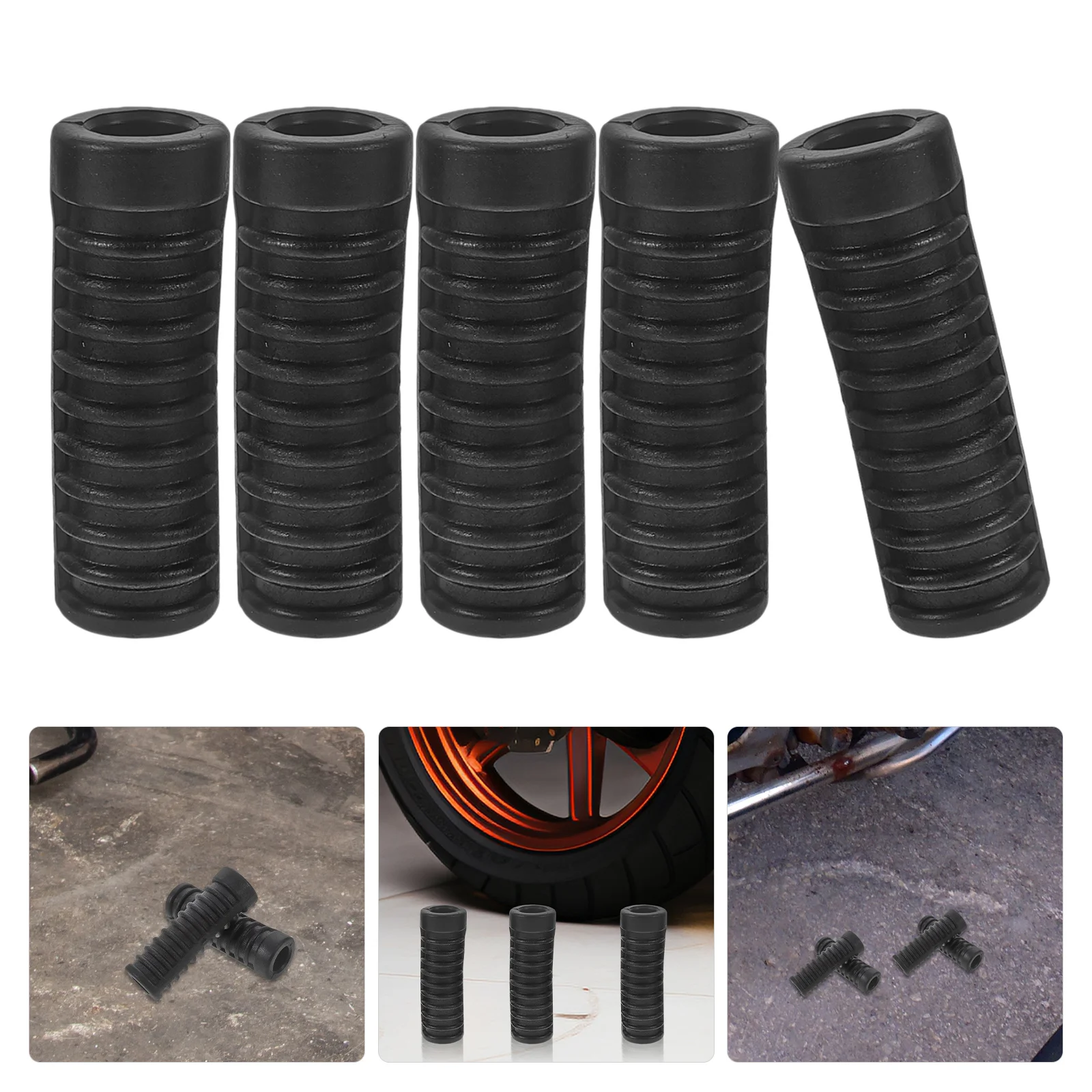

5Pcs Motorcycle Shift Pad Rubber Gear Lever Cover Protective Boot Replacement Fits 110Cc 125Cc 150Cc Dirt Bike Shifter Accessory