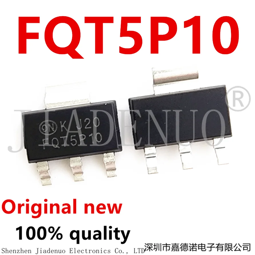 (10-20pcs)100% New original FQT5P10TF FQT5P10 SOT223 Chipset