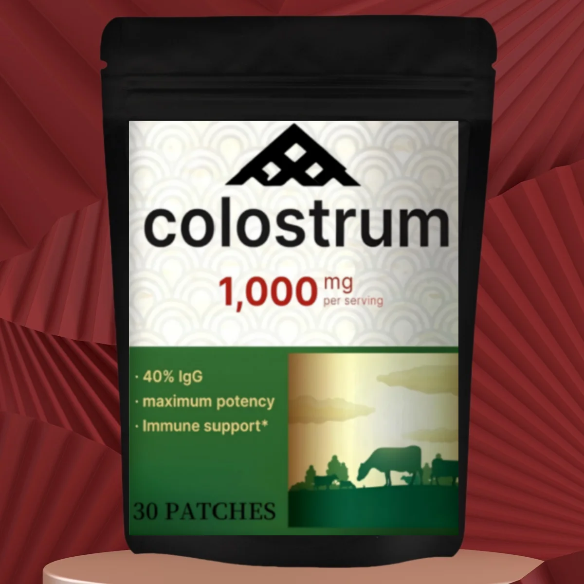 

Комплексные трансмимерные пластыри Colostrum с витамином С, поддерживающая иммунную систему из цинка, 30 пластырей