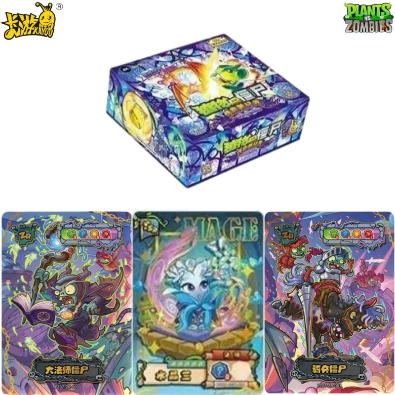 

KAYOU Genuine Plants Vs. Zombies Card Adventure7ND Comic Cartoon Movie Game Periphery Collect Card Toy for Children Holiday Gift