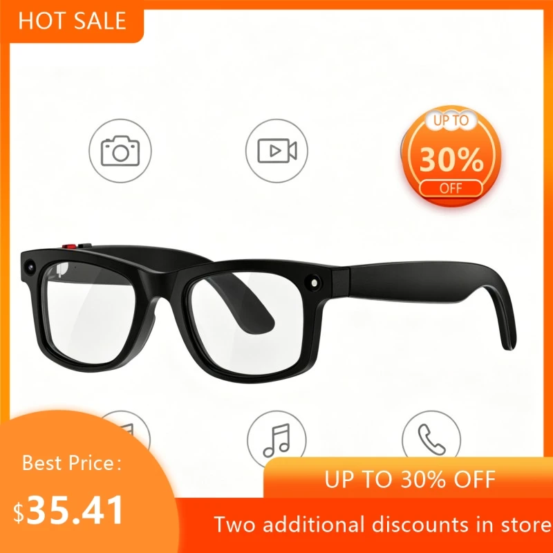 

Intelligent Camera With High-definition Photography Anti Shake Recording Calling Recognition Of All Things Translation Glasses