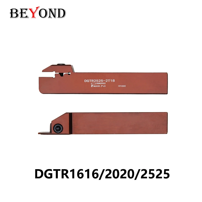 

BEYOND DGTR 1616 2020 2525 Spring Steel DGTR1616-2 T18 DGTR2020-2T20 DGTR2525-3 T20 CNC Cutting Shank Tool Bar Spring Steel