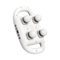 Suitable forBack and Thigh Percussion Massager 4 Head 6 Gear 20 Levels Fascia Gun