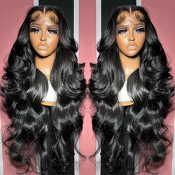 13x4 Body Wave HD Lace Frontal Wig Human Hair Brazilian 13x4 Transparent Lace Frontal Body Wave 4x4 Glueless Wigs for Women