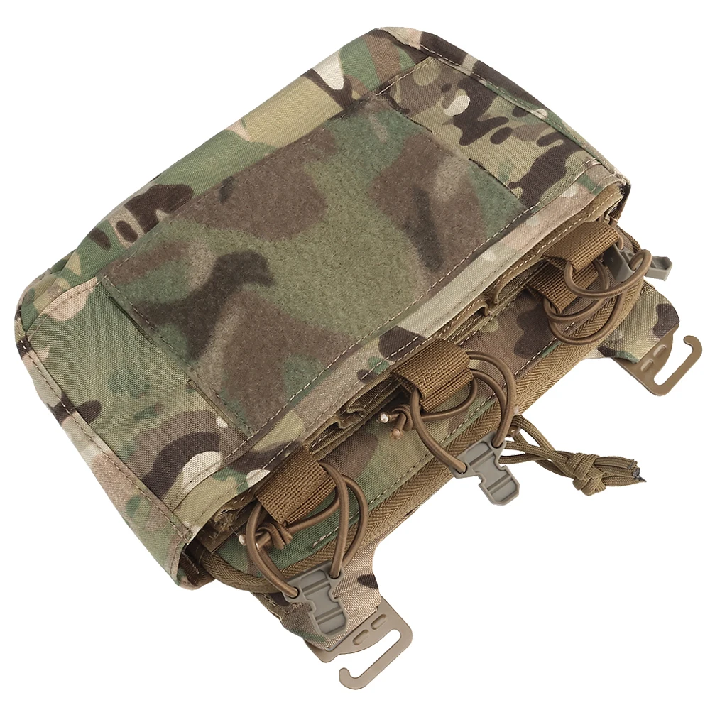 V5 PC Tactical Vest DOPE Flap Chest Hanging 5.56/7.62 Triple Magazine Bag Tools Pack Hunting Vest Sub Package Accessory