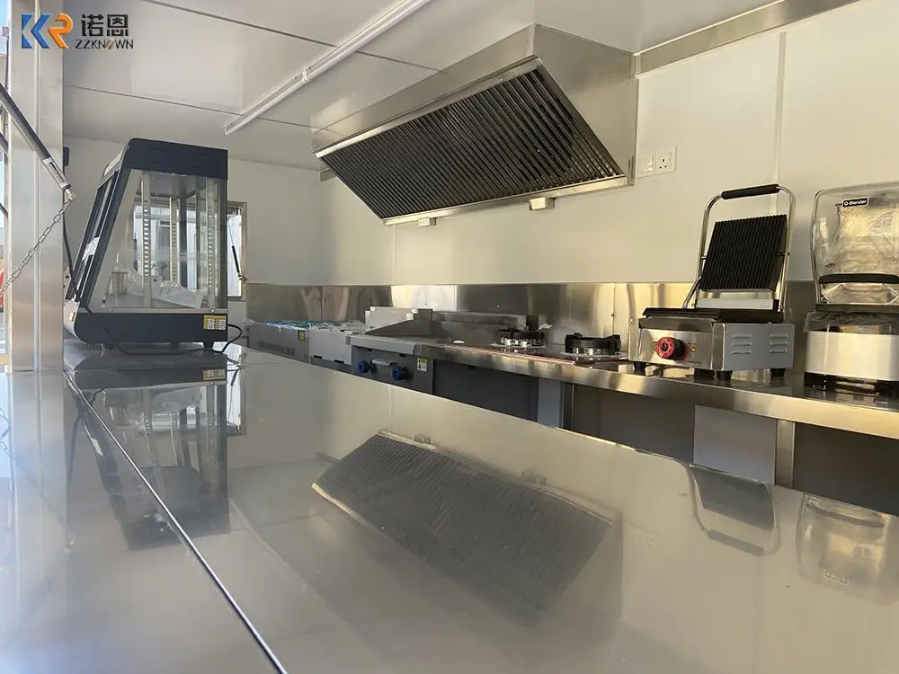 Demonteer mobiele kapperszaak Modulair prefab container bakkerijhuis