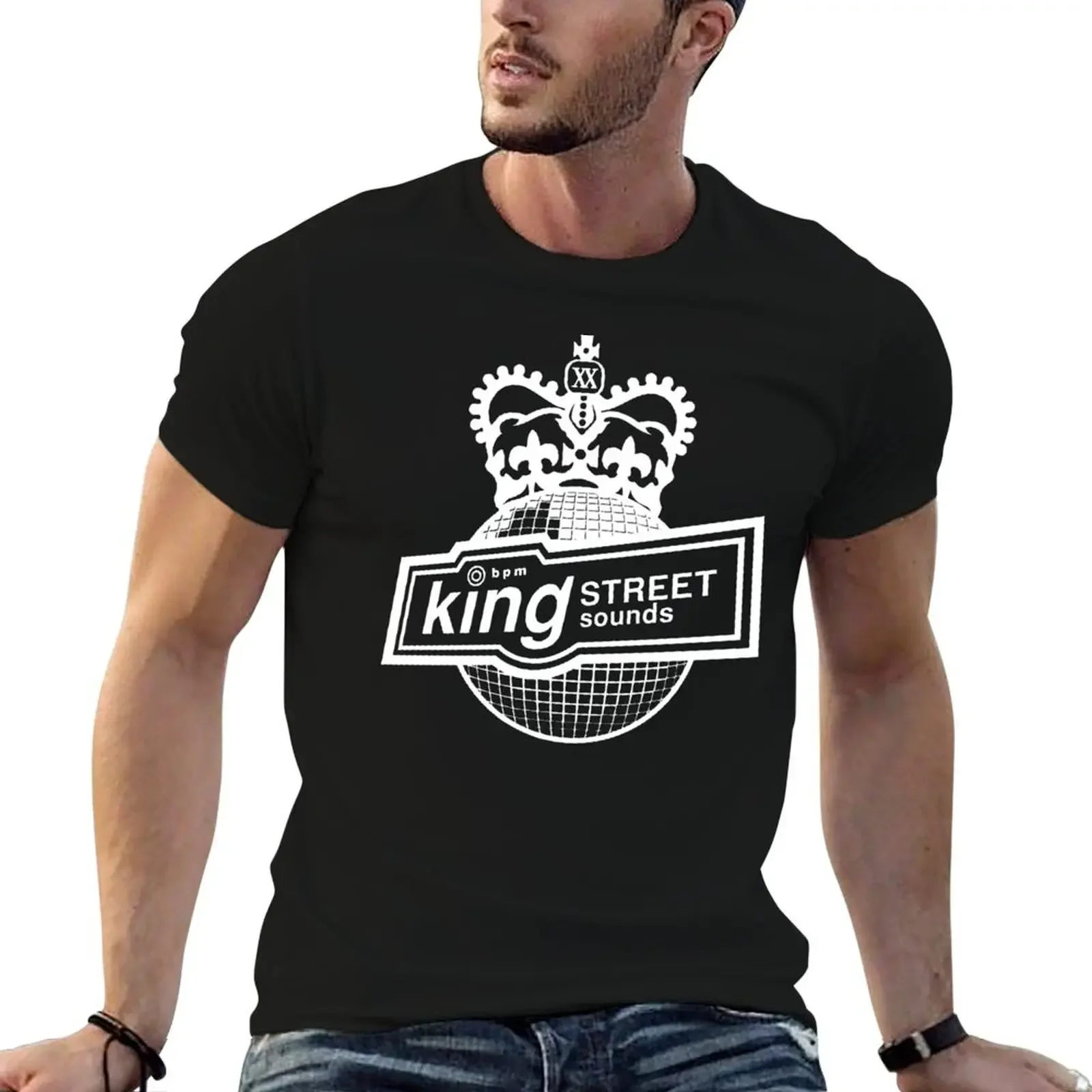 

King Street Sounds For DJs, Producers & Rave Monkeys T-Shirt plain boys animal print oversized oversized t shirt outfits for men