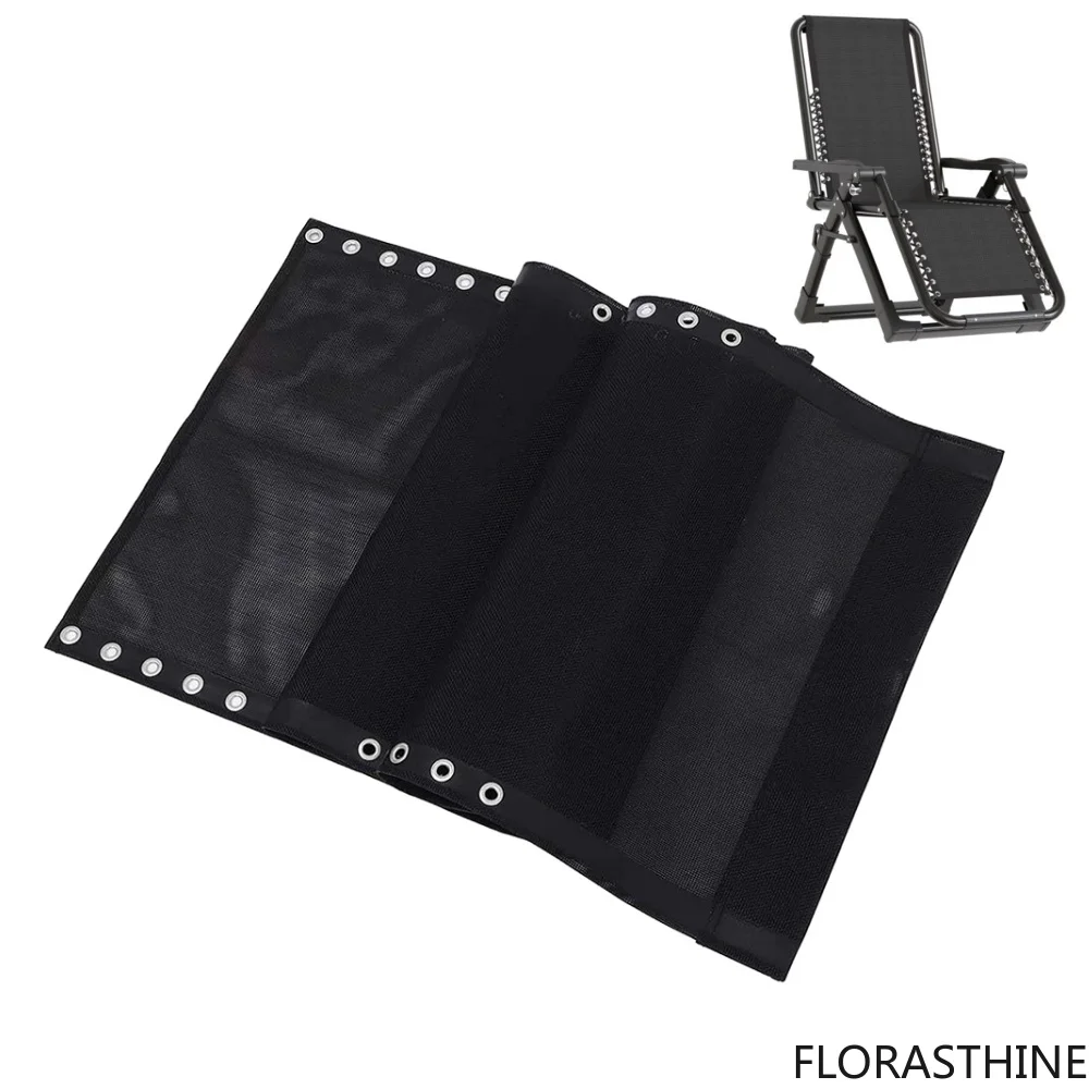 Recliner Replacement Mesh Breathable Sling Chair Replacement Couch Lounger Cloth for Garden Folding Recliner