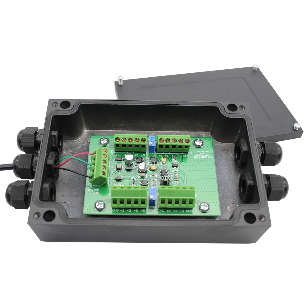 4 Channels Transmitter to convert the load cell signal to 0-5V/0-10V/4-20mA/0-20mA signal view 3