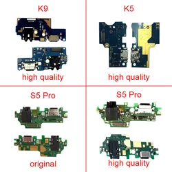 1Pcs Charging Dock Port USB Charger Flex Cable Board Jack Connector For Lenovo S5Pro S5 Pro L58041 K350T K5 K9 L38043