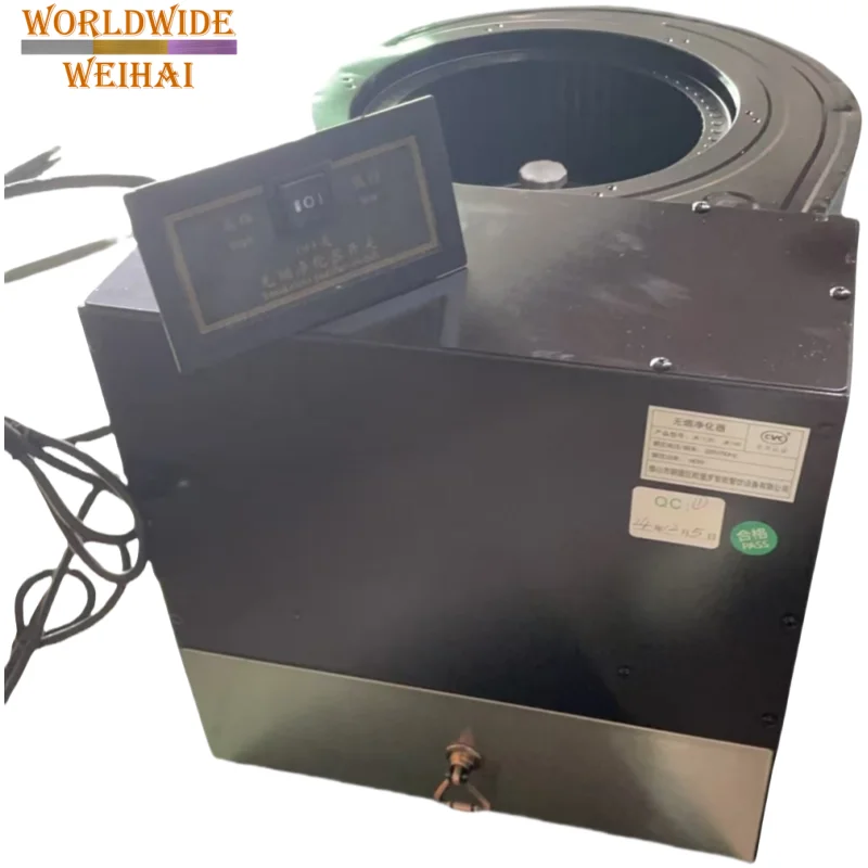 Smokeless Grill with Exhaust Fan, Odor-Free Korean BBQ Table for Indoor Use, Barbecue Hot Pot Purifier for Korean Restaurant