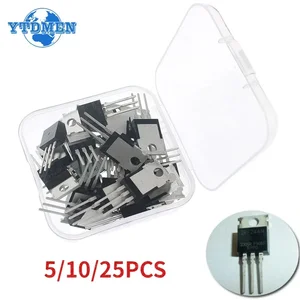 Transistoren der MOSFET höheren Leistung, IRFZ44N TO220, IRFZ44NPBF TO-220, IRFZ44, 49A, 55 V, Field Effect Transistor-Spiel, 5 Pces, 10 Pces, 25 Pces 8 Hauptverkäufe MOSFET -Strom - №1