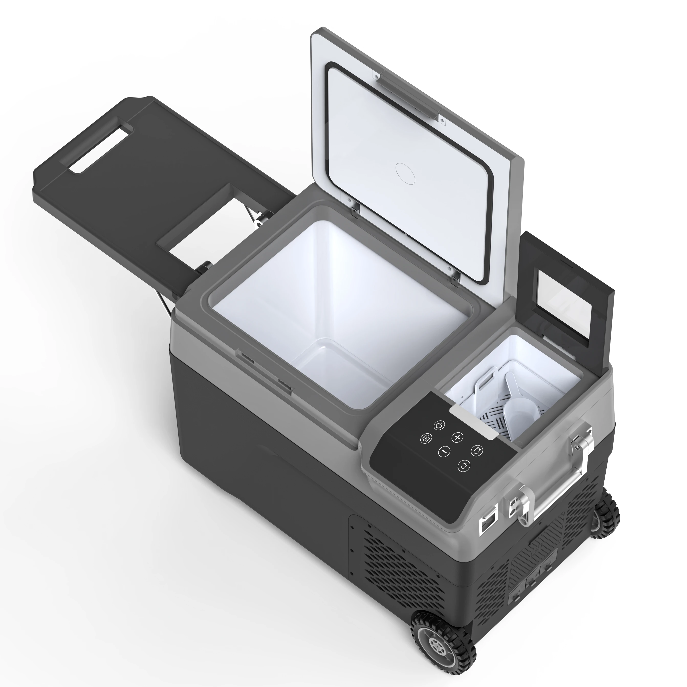 Whole Sale Car Cool Box Mini Fridge With Ice Maker 12V/24V Fast Ice Making Summer Cool Drink