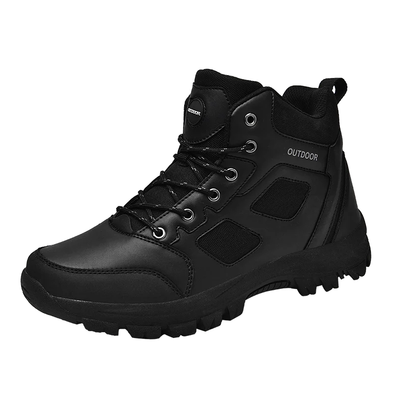 

Men's autumn and winter high-top hiking shoes, casual sports shoes, large size 39-49 tactical boots, desert boots, new style