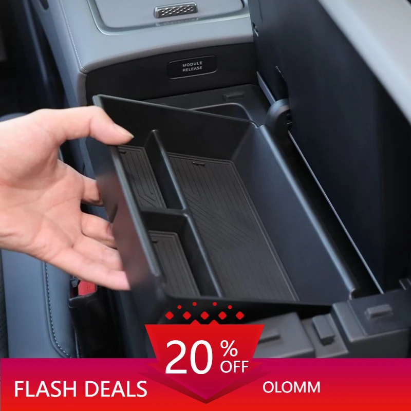 Car Central Armrest Storage Box Content Center Console Armrest Box Storage Box For Zeekr 7X 2025 2026